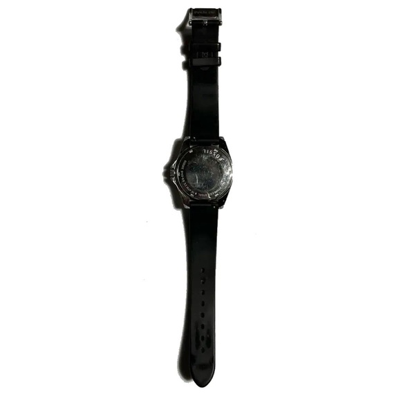 Fossil black jelly diamond dial stainless steel analog watch! - Picture 17 of 17